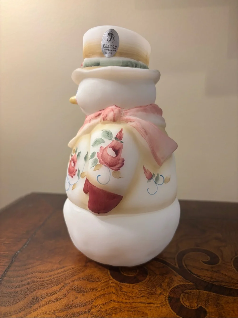 Fenton Snowman Fairy Light